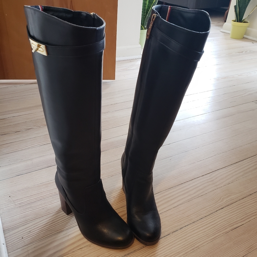 Tommy hilfiger knee high boots